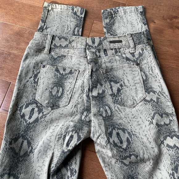 Yuka snake print skinny jeans pants - Picture 6 of 14